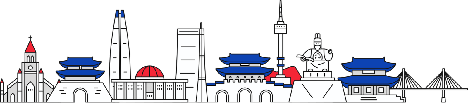 Seoul skyline